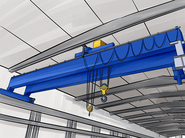 湖南婁底歐式起重機(jī)廠家 歐式單梁起重機(jī)的裝置